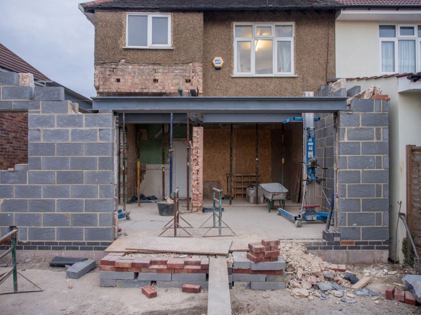 Single storey extension project